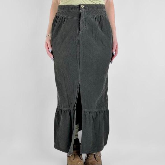 y2k boho grunge maxi skirt - Picture 4 of 8